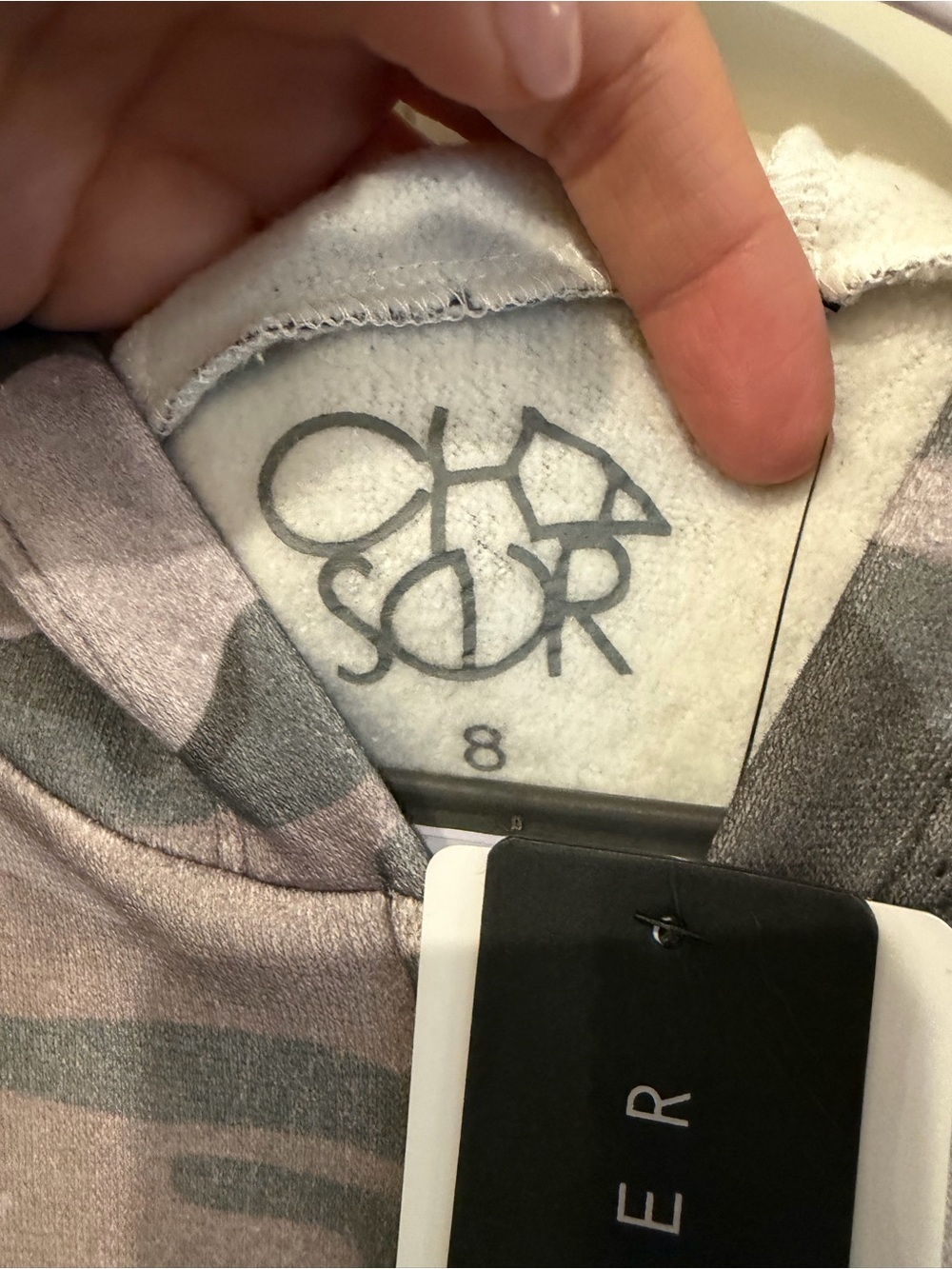 NWT Chaser Desert Camo Zip Hoodie - Picture 4 of 9